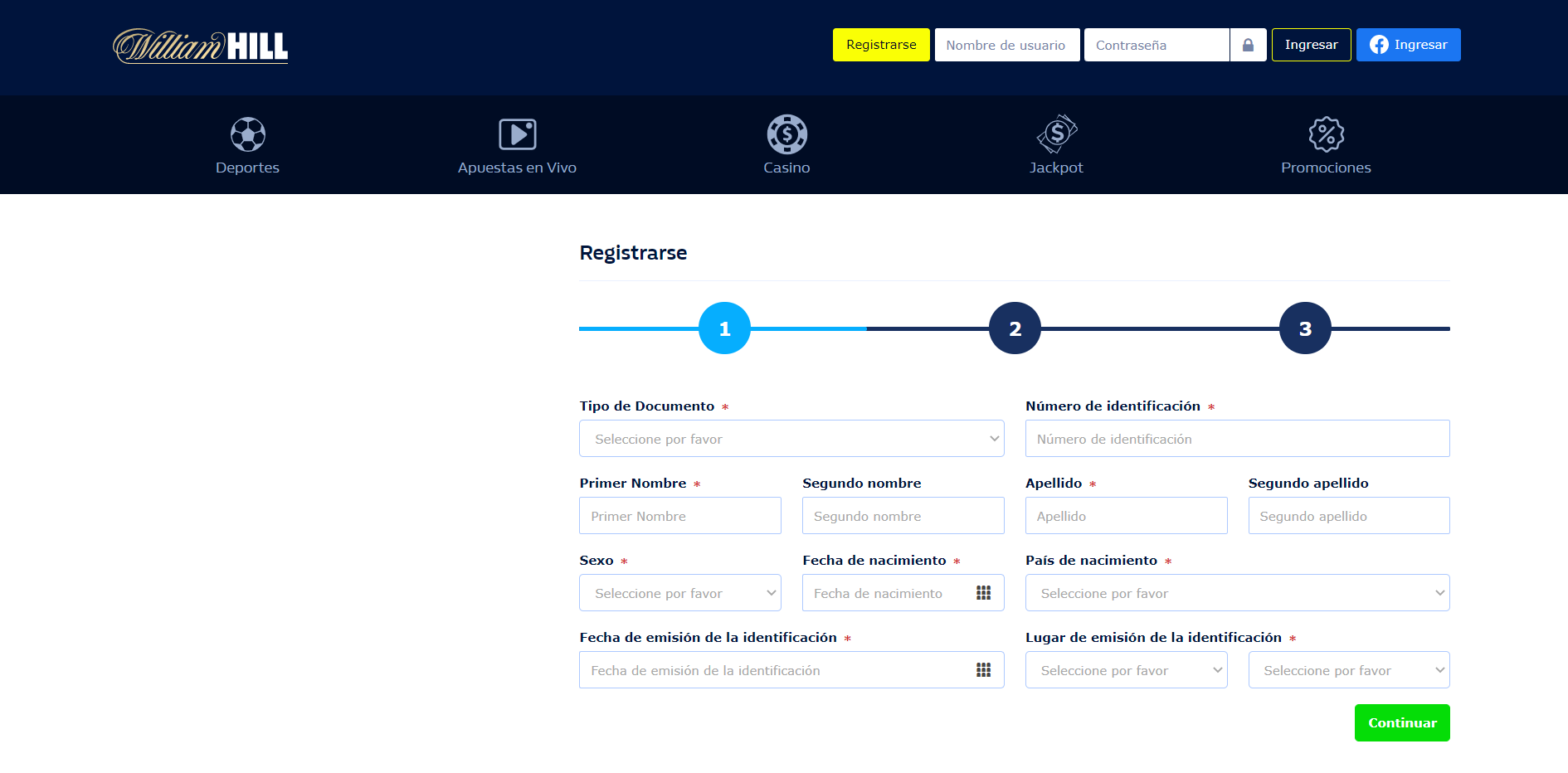 WilliamHill Colombia
